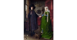 Arnolfini Portrait by Van Eyck