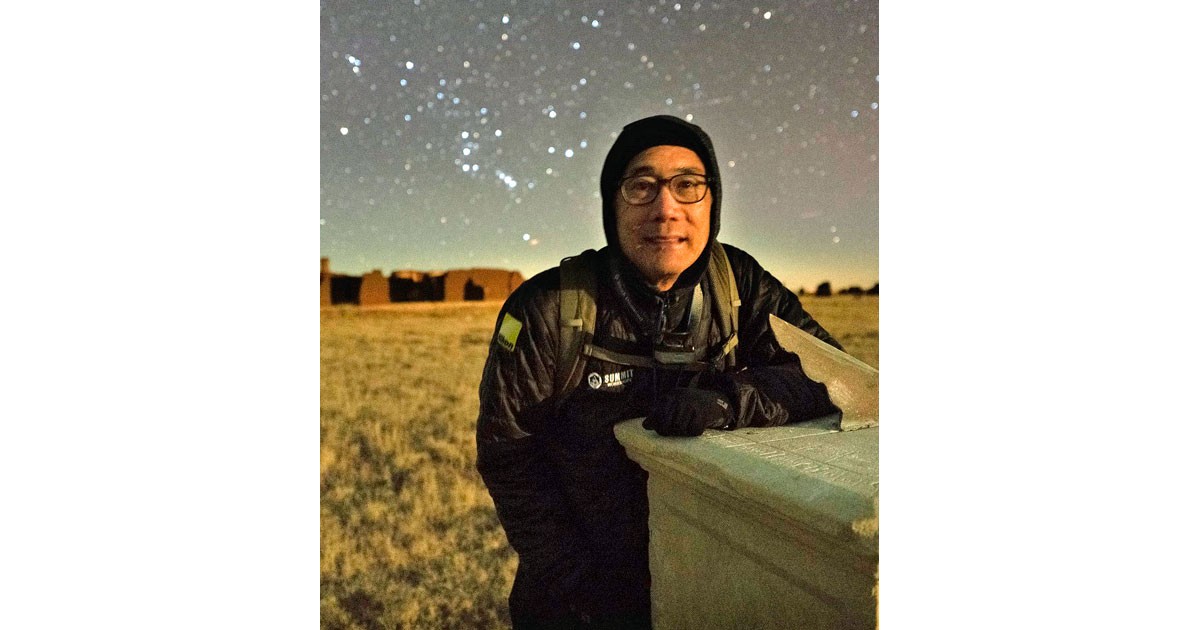 Astrophotographer Stan Honda at Fort Union