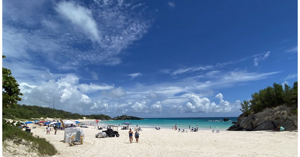 Beach Time in Bermuda