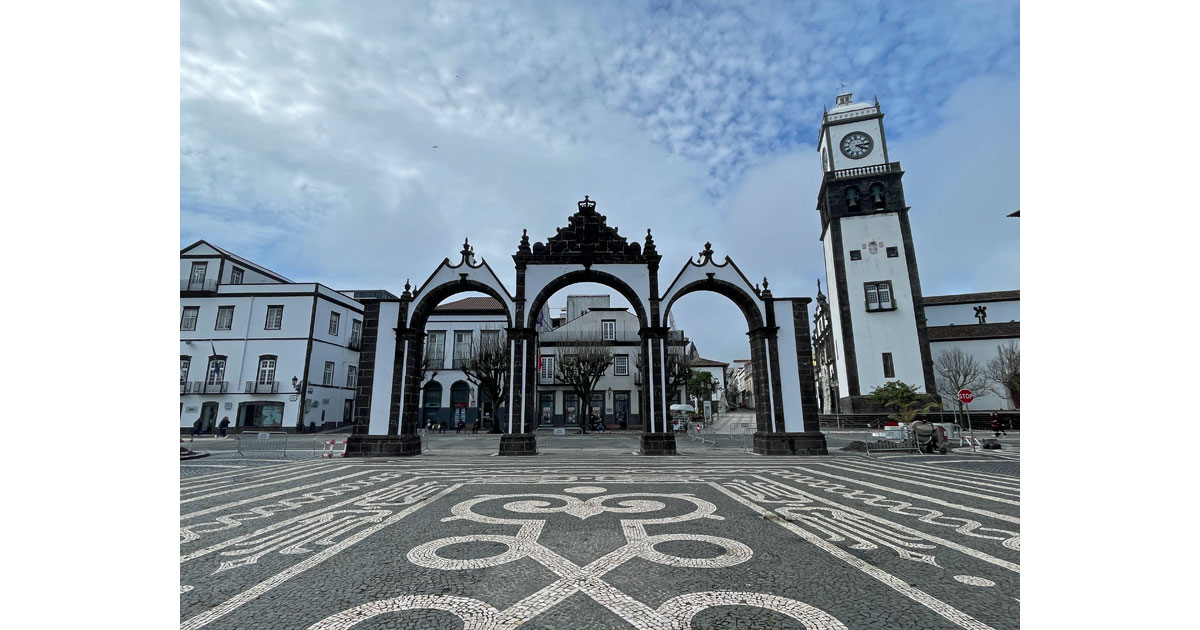 City gates of Ponta Delgada
