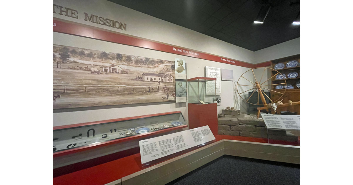 Exhibits at Whitman Mission