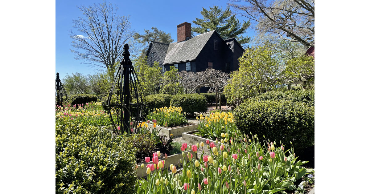Gardens at the House of the Seven Gables