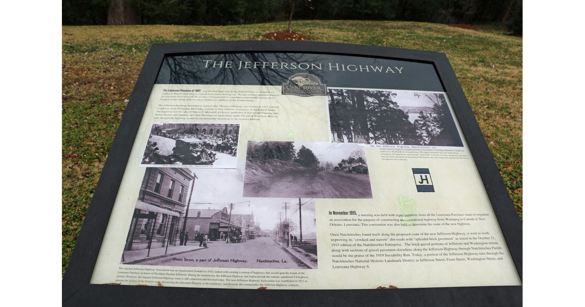 Jefferson Highway History