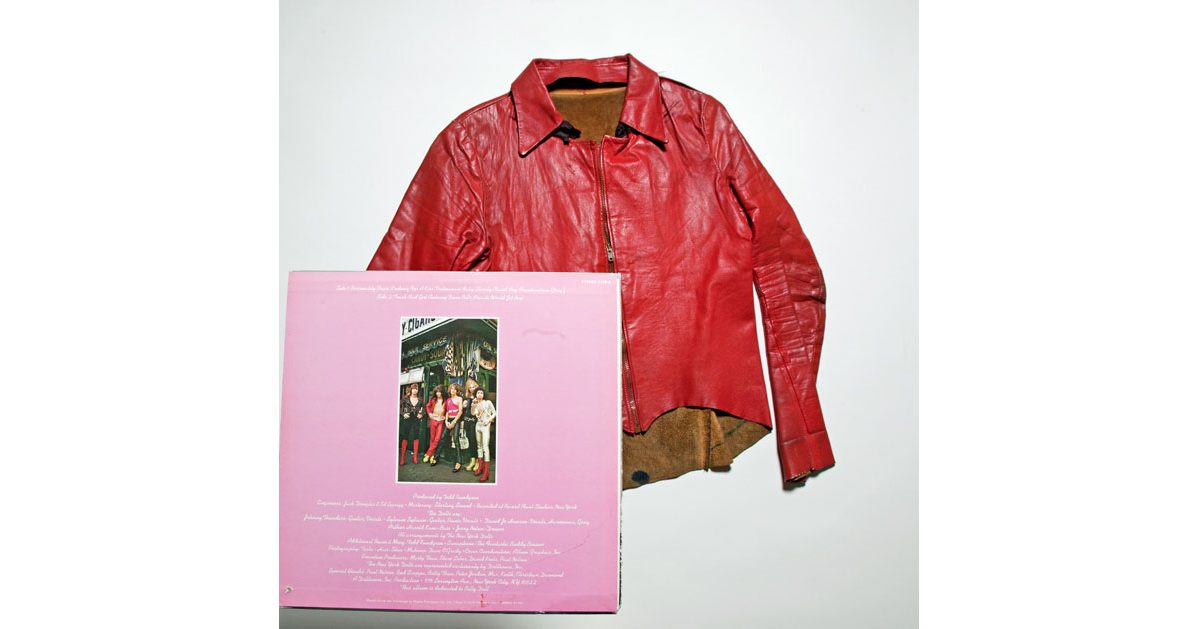 Johnny Thunder's Jacket,-part of the Bryan Ray Turcotte Collection- Courtesy of The Punk Rock Museum