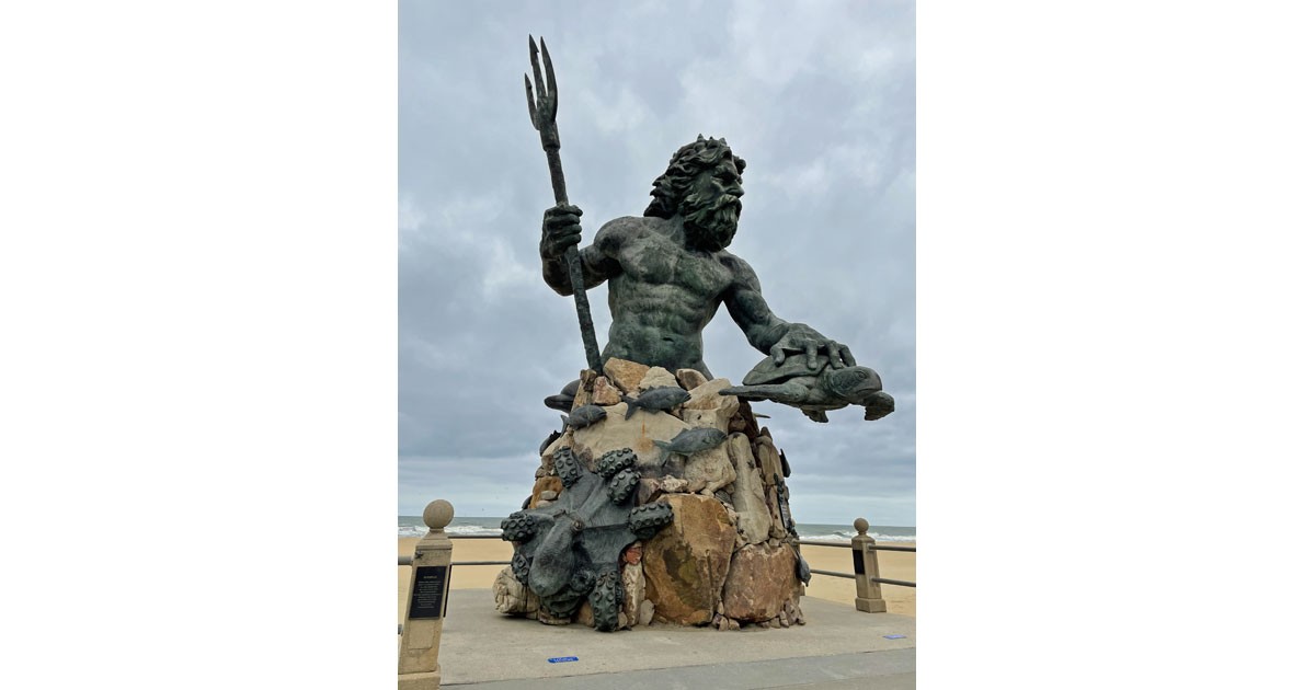 King Neptune statue