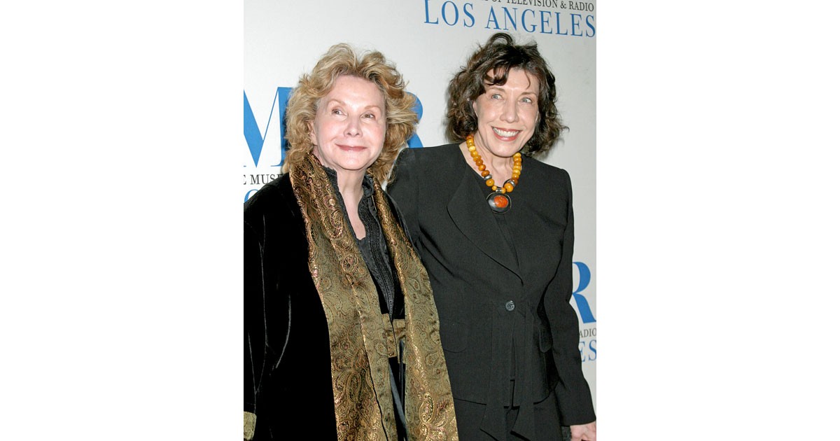 Lily Tomlin and Jane Wagner. Photo by Kathy Hutchins - Newscom