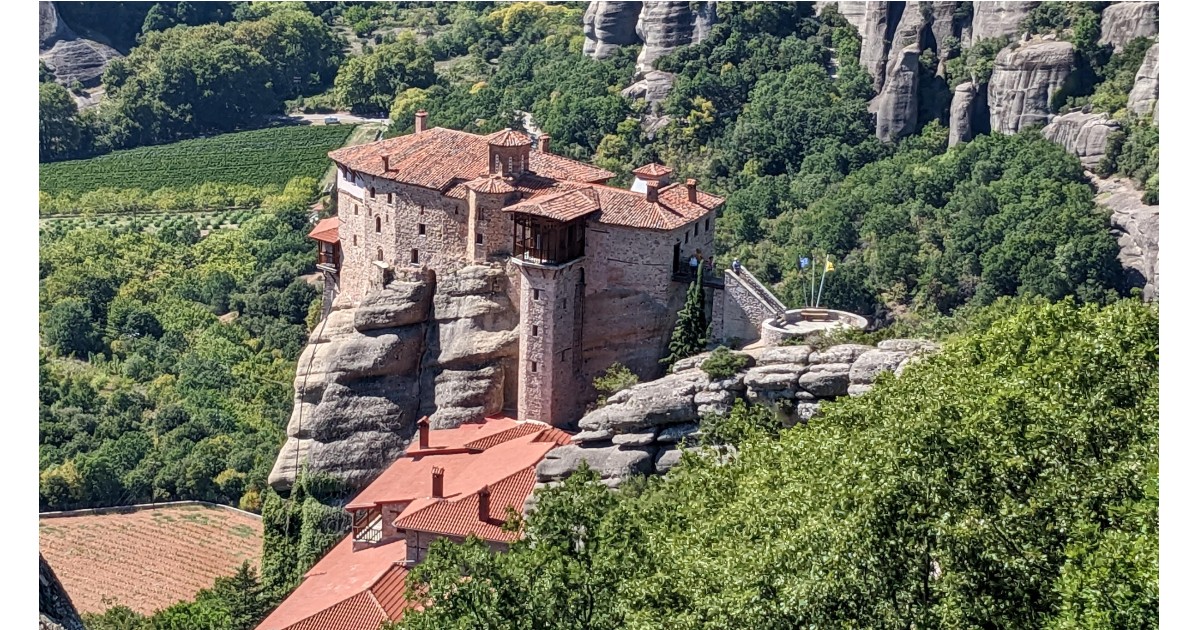 Meteora, Greece by Norm Bour