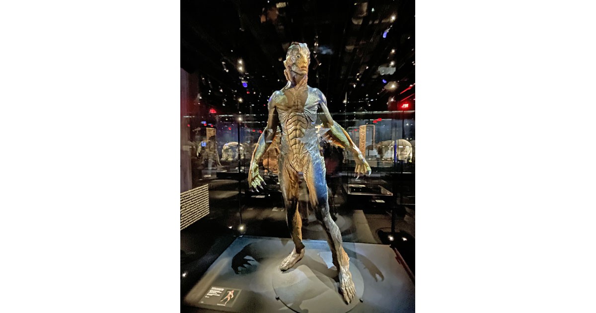 Prosthetic suit from The Shape of Water