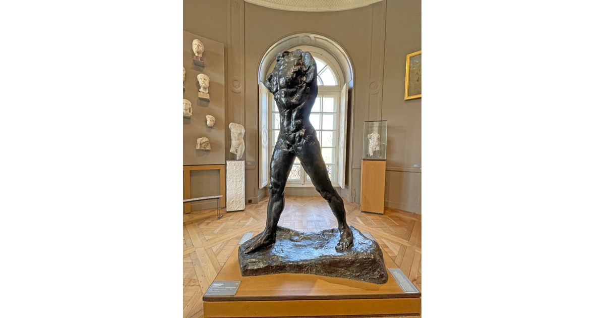 Rodin's The Walking Man, photo by Debbie Stone