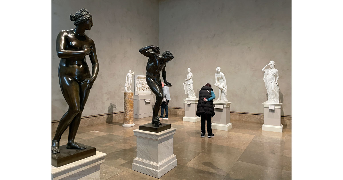 Sculptures from ancient to contemporary are showcased at the Getty Center