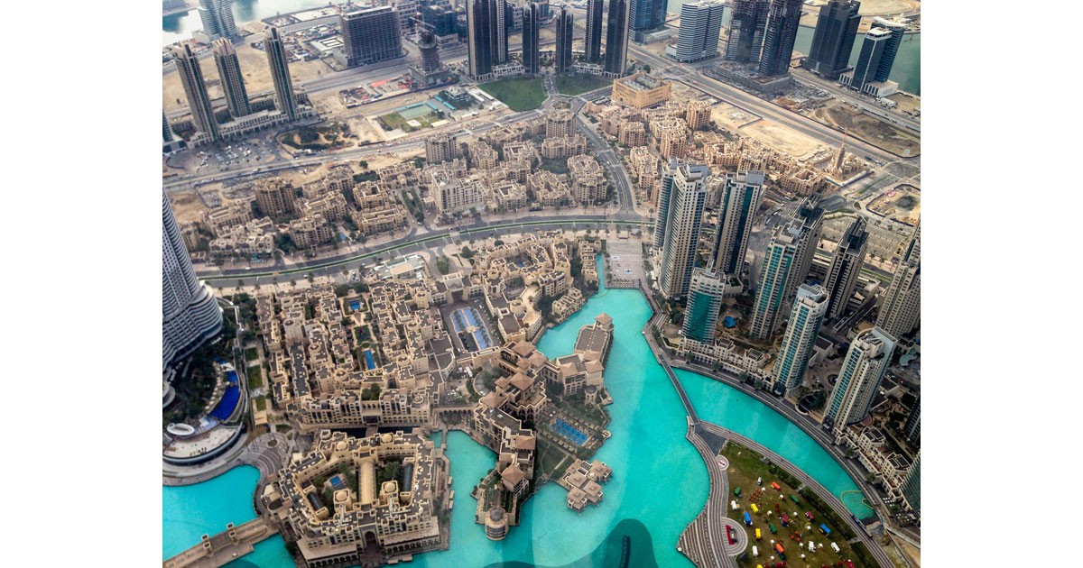 Burg Khalifa Elevator in Dubai 