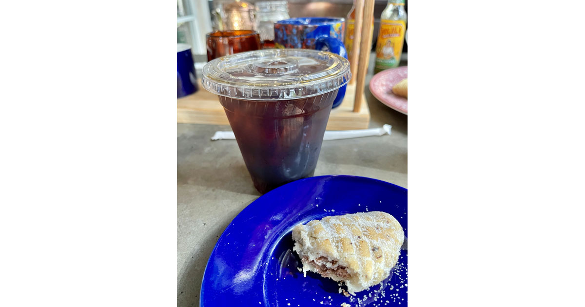 Cold Brew and a treat 
