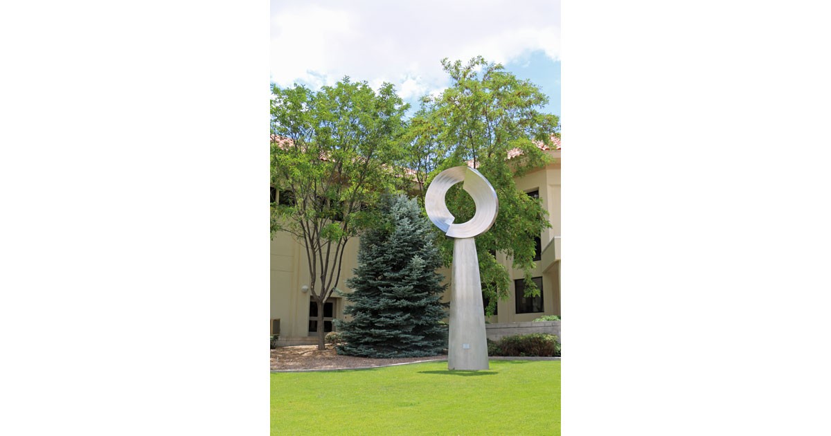 Sculpture at WNMU in Silver City